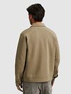 Cast Iron Hemdjacke Interlock Sweat Kaki Model / Achterkant