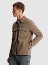 Cast Iron Koszula overshirt Interlock Walnut