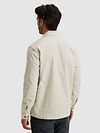 Cast Iron Overshirt Corduroy Ecru Model / Achterkant