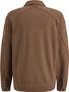 Cast Iron Overshirt Twill Jersey Brun Product / Achterkant