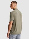 Cast Iron Polo Half-Zip Verde Model / Achterkant