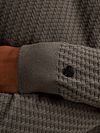 Sweter Cast Iron dzianinowy, antracytowy Model / Detail
