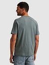 Cast Iron T-shirt Stormy Blauw Model / Achterkant