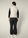 Chaleco acolchado Save The Duck Adam beige claro Model / Achterkant