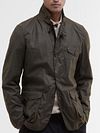 Barbour Beacon Kurtka Woskowana Olive Model / Detail