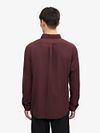 Colorful Standard Hemd Bordeaux Model / Achterkant