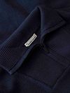 ConnaissancesCotton Apparel Half Zip Pullover Merino Navy Product / Detail