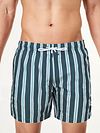 Costume da bagno Suitable Stripe Verde Model / Voorkant