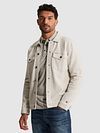 Cast Iron Overshirt Jacquard Ecru