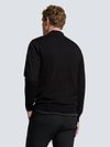 Czarny sweter Half Zip No Excess Model / Achterkant