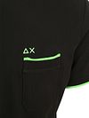 T-shirt Sun68 Piqué Fluo Stripe w kolorze czarnym Product / Detail