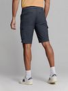 No Excess Short Stretch Cargo navy Model / Achterkant
