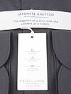 Profuomo Japanese Knitted Shirt Anthracite