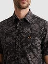 PME Legend Short Sleeve Shirt Print Graphite Model / Detail