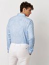 Camicia Desoto Monochrome blu Model / Achterkant