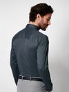 Desoto Camicia non stiro Kent Norfolk Blu Model / Achterkant