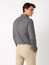 Camisa Desoto Multi Stripe verde Model / Achterkant