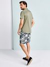 Desoto Short Sleeve Hemd Festival Grün Model / Sfeerbeeld