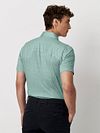 Desoto koszula jersey z krótkim rękawem w jasnej zieleni Model / Achterkant