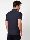 Desoto Short Sleeve Overhemd Artwork Navy Model / Achterkant