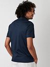 Desoto Poloshirt Essential Navy Model / Achterkant