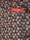 Desoto Shirt Print Floral Brown Navy Product / Detail