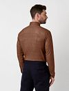 Desoto Twill Skjorte i Optics Brun Model / Achterkant