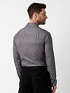 Desoto Twill Skjorte i Optics Grå Model / Achterkant