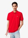 Lacoste Pikétröja Breathable Röd Model / Voorkant