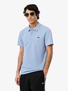 Lacoste Poloshirt Breathable Lyseblå Model / Voorkant
