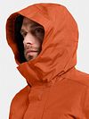 Didriksons Adam Jacket Rust Model / Detail