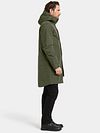 Didriksons Kenny Parka Groen Model / Zijkant