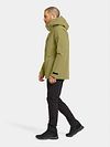 Didriksons Jacke Stefan Grün Model / Zijkant