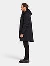 Parka Didriksons Kenny w kolorze czarnym Model / Zijkant