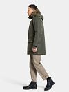 Didriksons parka Marco ciemnozielona Model / Zijkant