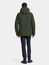 Didriksons Stefan Jacket Dark Green Model / Achterkant
