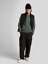 Lyle & Scott Sweater Mercurial Groen Model / Voorkant