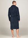 Tommy Hilfiger Bademantel Dunkelblau Model / Achterkant
