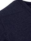 William Lockie V-Ausschnitt Pullover Lammwolle Oxford Blue