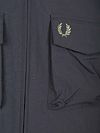 Fred Perry Overshirt Pocket Ribstop Navy