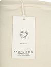 Dzianinowy T-shirt Profuomo w kolorze ecru Product / Detail