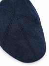 Suitable Flat Cap Wool Twill Navy