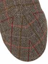 Suitable Flat Cap Wool Check Green Product / Detail