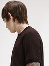 Camiseta Fred Perry Twin Tipped beige Z53 Model / Detail