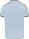 Fred Perry M1588 Twin Tipped T-shirt Licht blauw Product / Achterkant