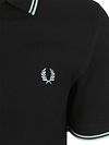 Fred Perry Polo Twin Tipped M3600 Svart Product / Detail