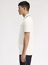 Fred Perry Polo Twin Tipped M3600 Ecru 46A Model / Zijkant