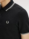 Fred Perry Polo Shirt Black 350 Model / Detail