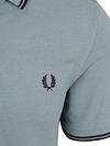 Fred Perry Polo Twin Tipped M3600 Bleu Z56 Product / Detail