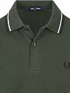 Fred Perry Polo Twin Tipped M3600 Dunkelgrün 53A Product / Detail